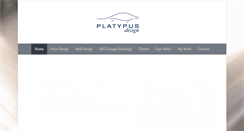 Desktop Screenshot of platypusdesign.ca