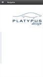 Mobile Screenshot of platypusdesign.ca